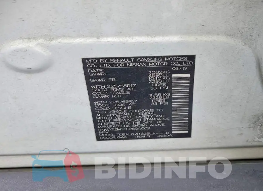 KNMAT2MT6LP504009 Photo# 12