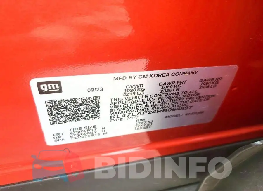 KL47LAE24RB064897 Photo# 13