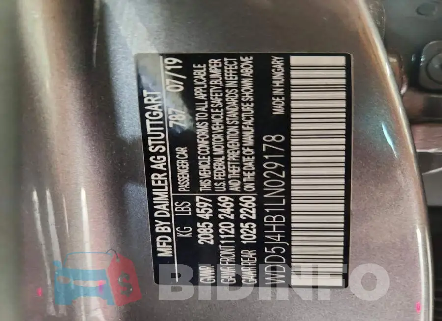 WDD5J4HB1LN029178 Photo# 13