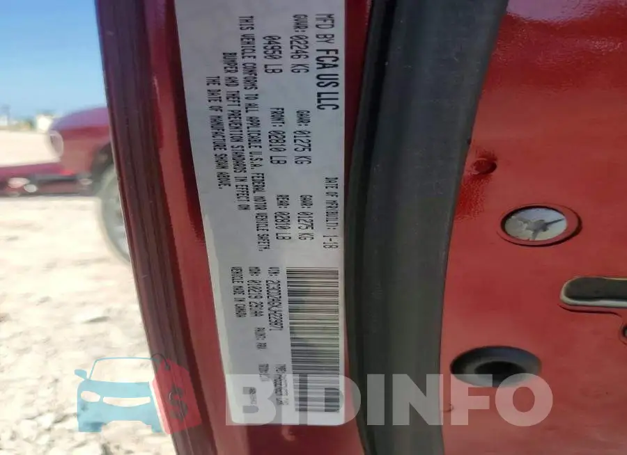 2C3CDZAGXJH229871 Photo# 13