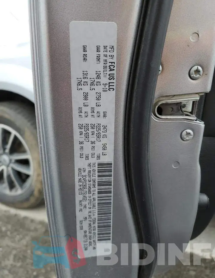 3C4PDCBG6JT514521 Photo# 13