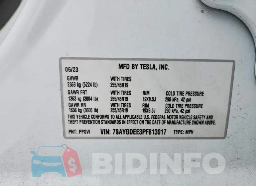 7SAYGDEE3PF813017 Photo# 12