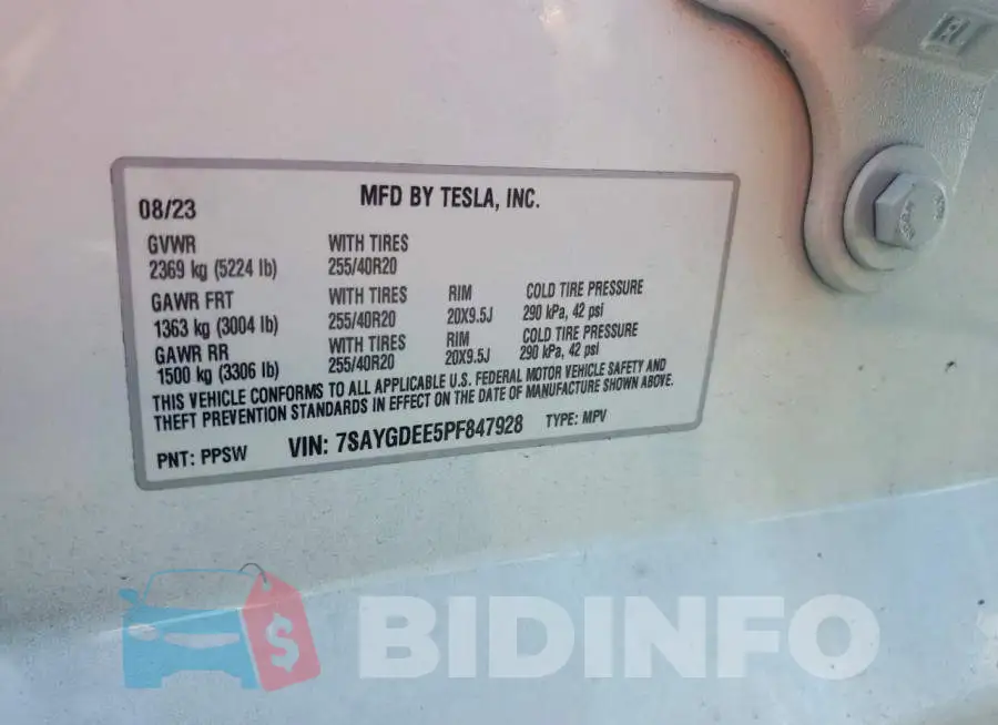 7SAYGDEE5PF847928 Photo# 12