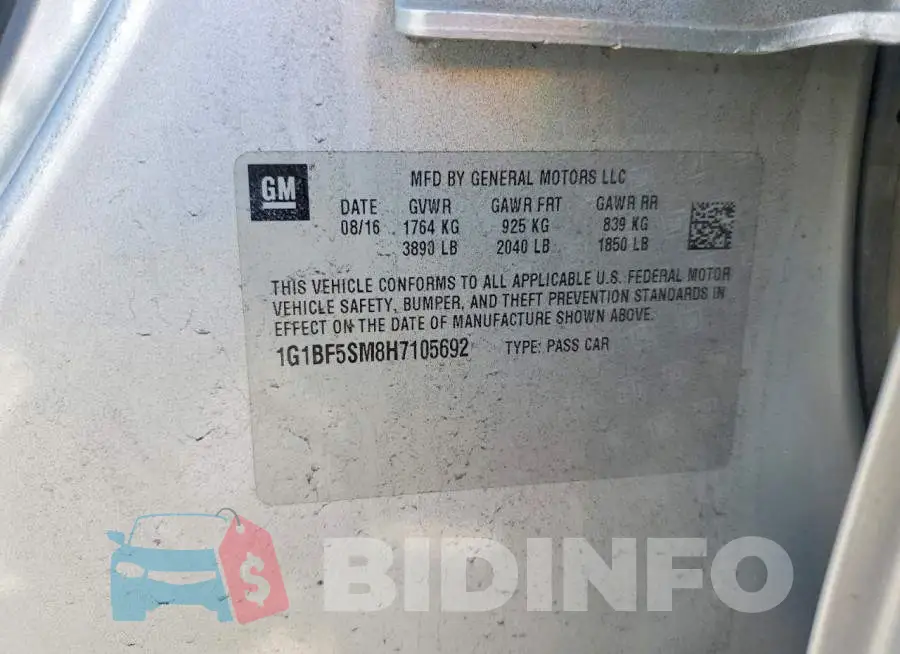 1G1BF5SM8H7105692 Photo# 12