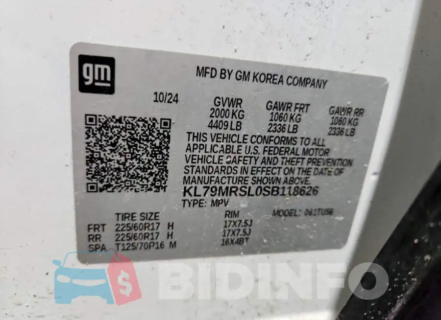 KL79MRSL0SB118626 Photo# 13
