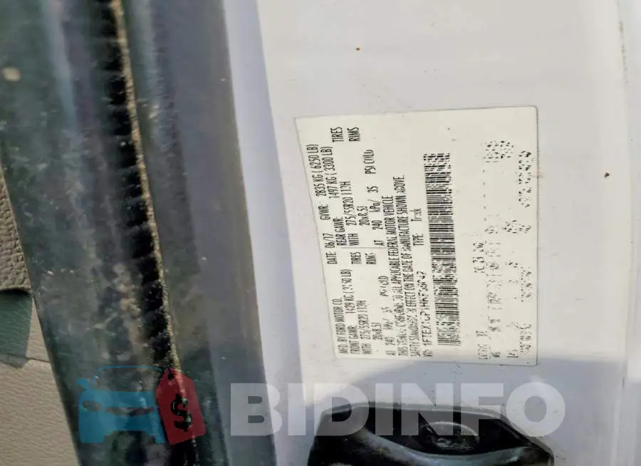 1FTEX1CP1HKE05042 Photo# 12