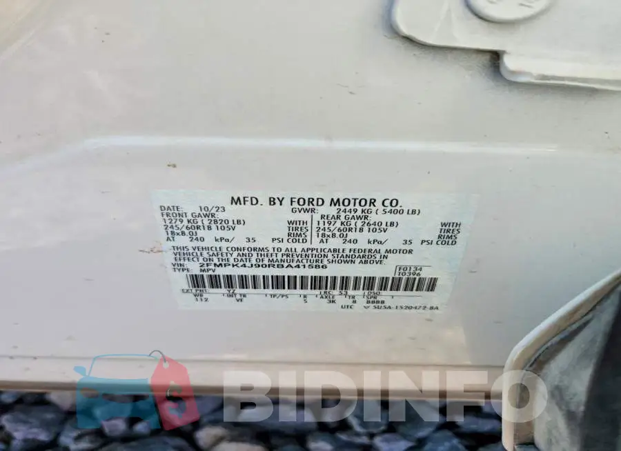 2FMPK4J90RBA41586 Photo# 13