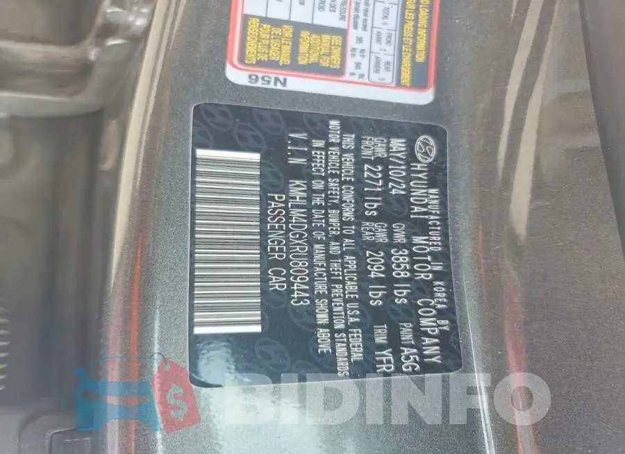 KMHLM4DGXRU809443 Photo# 12