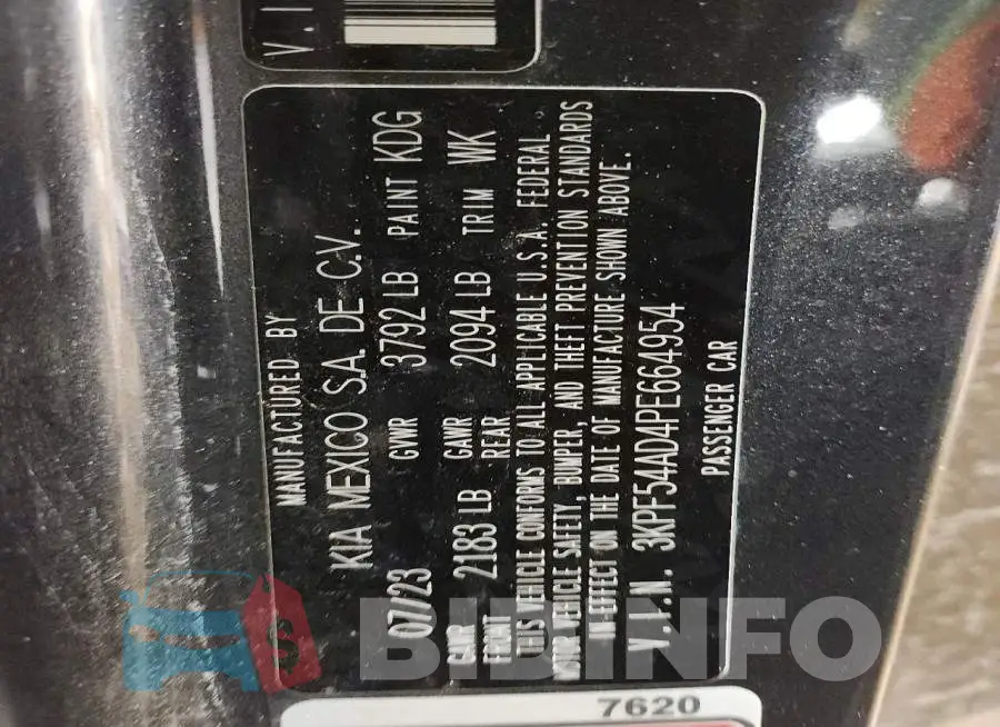 3KPF54AD4PE664954 Photo# 13