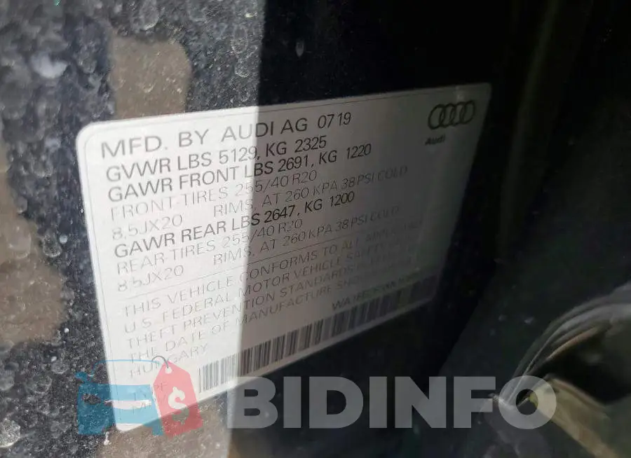 WA1FECF3XK1085371 Photo# 13