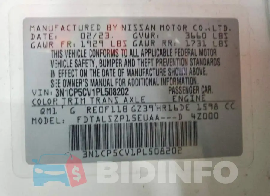 3N1CP5CV1PL508202 Photo# 13