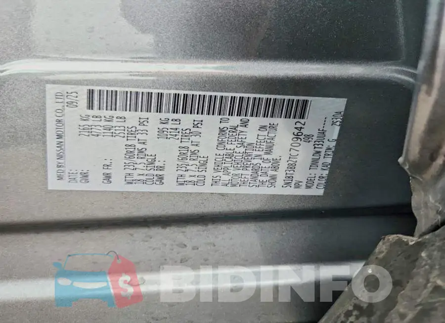 5N1BT3BB2TC709642 Photo# 13