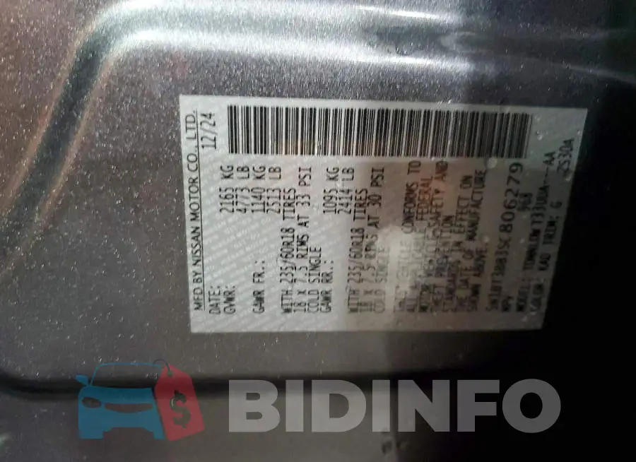 5N1BT3BB3SC806279 Photo# 12