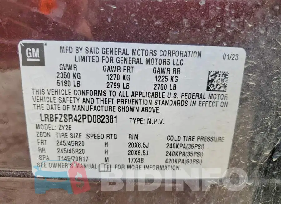 LRBFZSR42PD082381 Photo# 12
