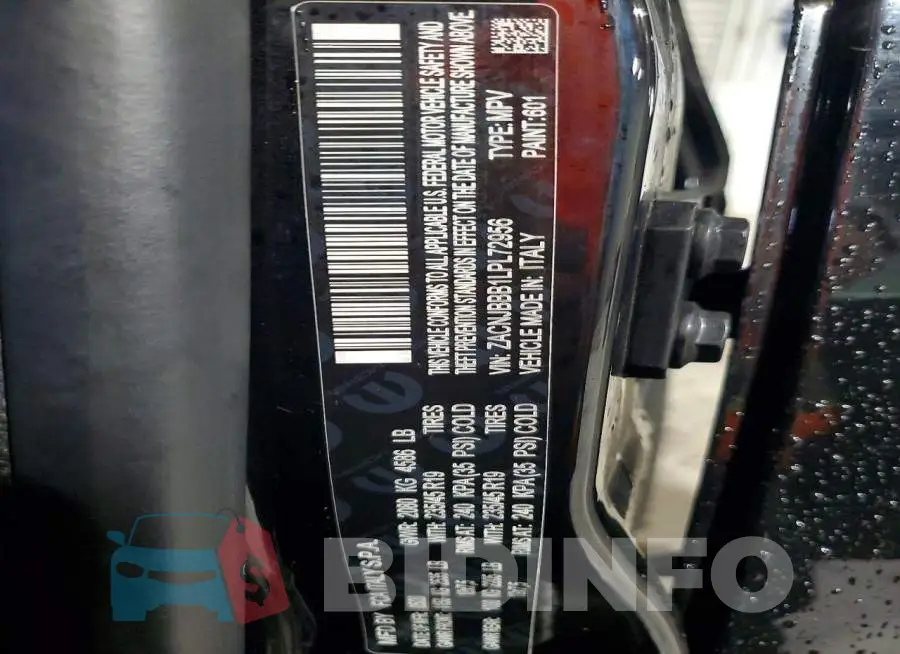 ZACNJBBB1LPL72956 Photo# 14