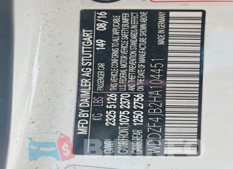 WDDZF4JB2HA104451 Photo# 12