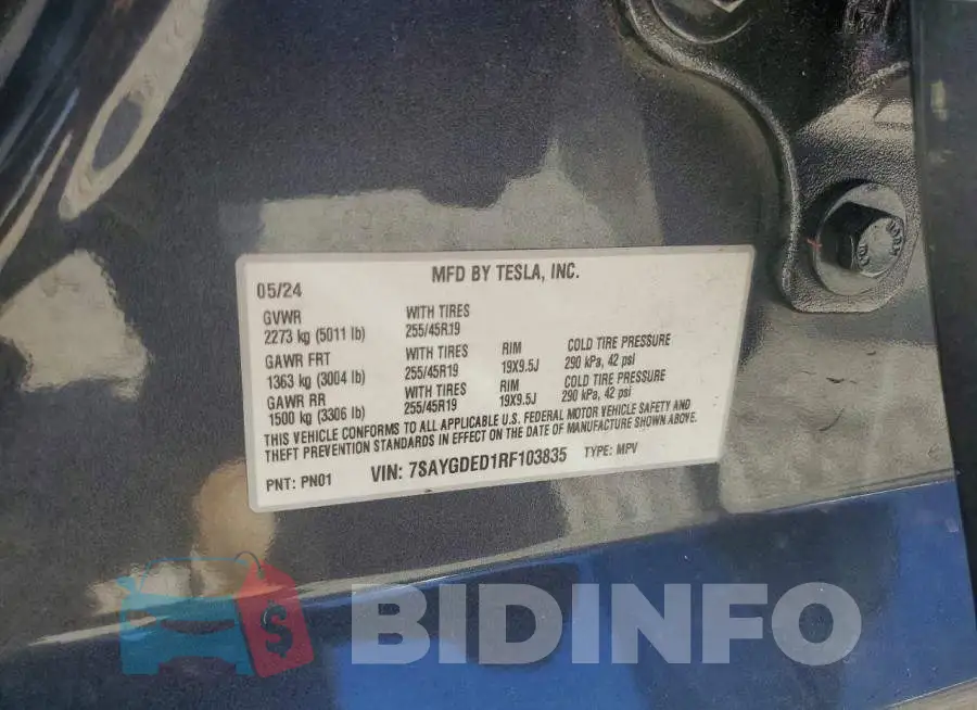 7SAYGDED1RF103835 Photo# 14