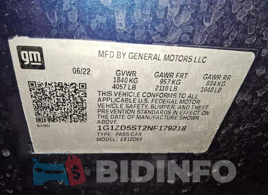 1G1ZD5ST2NF179218 Photo# 12
