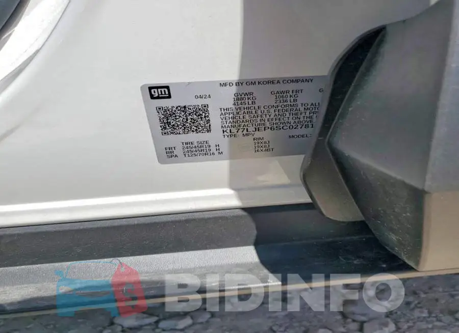 KL77LJEP6SC027817 Photo# 13