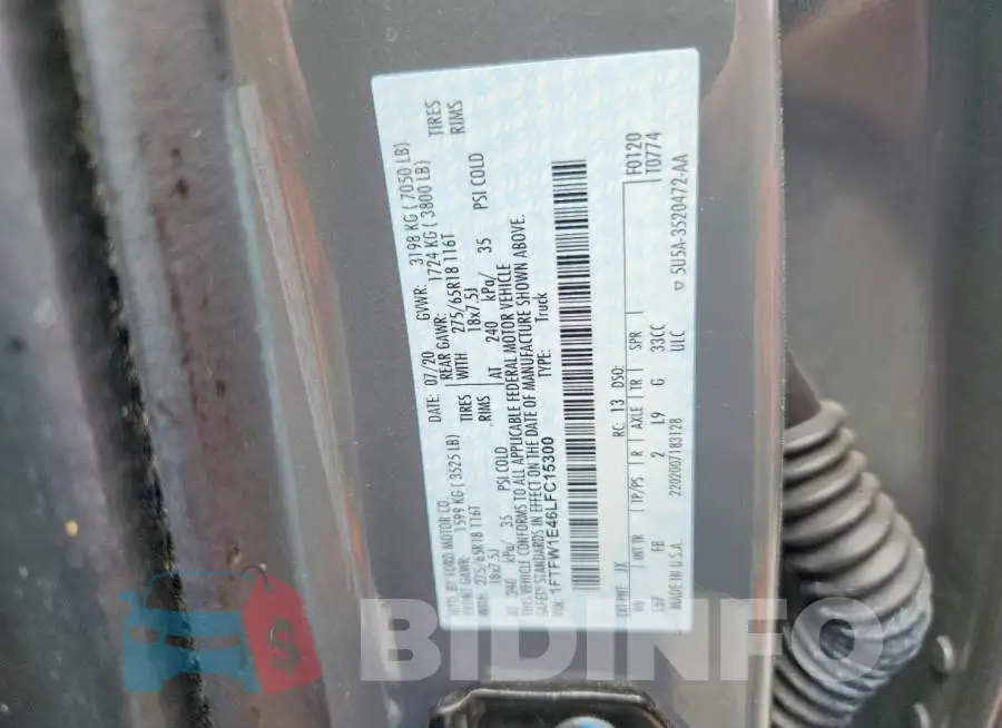 1FTFW1E46LFC15300 Photo# 12