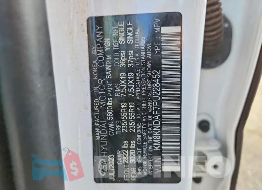 KM8KNDAF7PU228452 Photo# 13