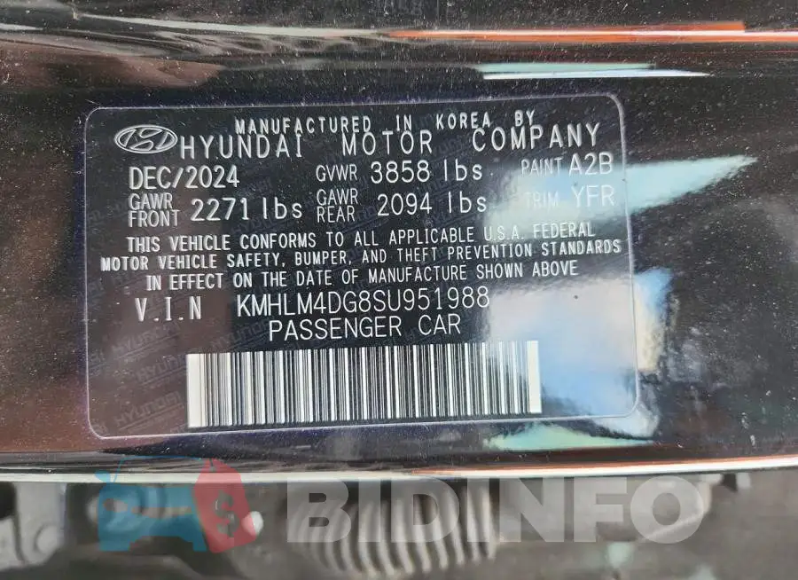 KMHLM4DG8SU951988 Photo# 12