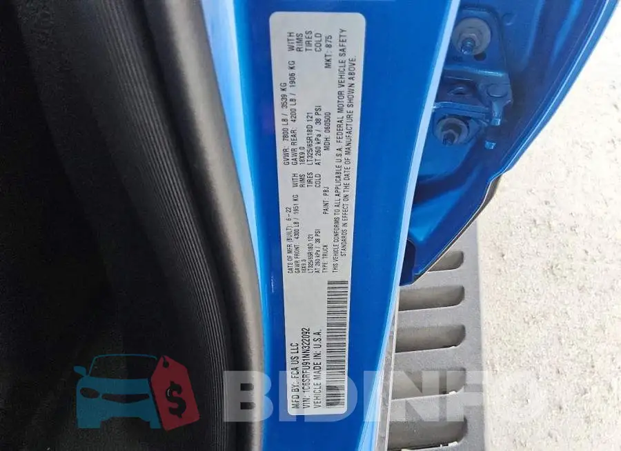 1C6SRFU91NN322092 Photo# 12