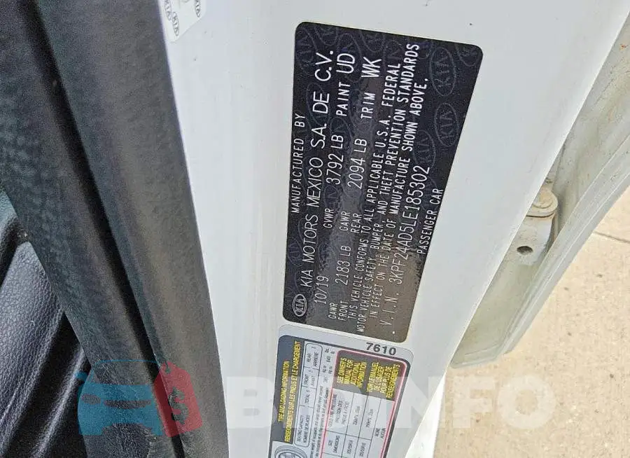 3KPF24AD5LE185302 Photo# 12