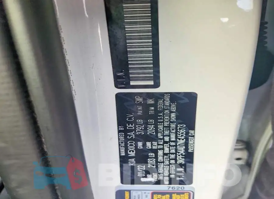 3KPF54AD7NE455673 Photo# 13