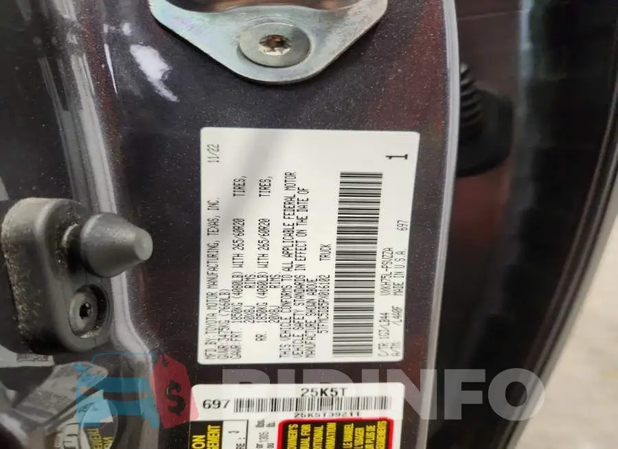 5TFMC5DB5PX016102 Photo# 12