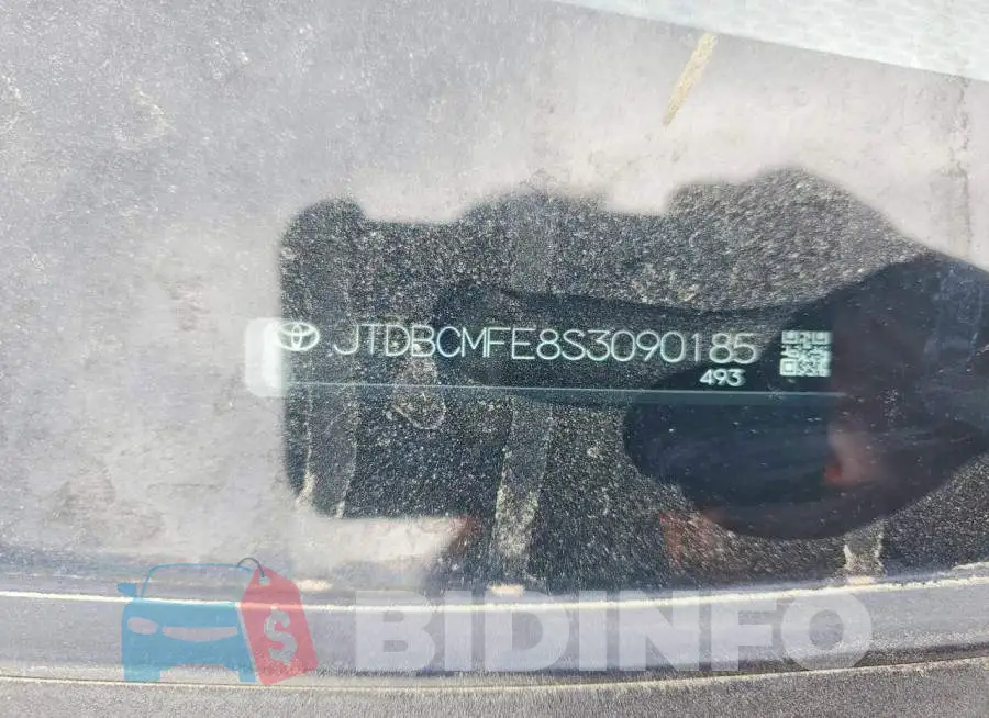 JTDBCMFE8S3090185 Photo# 13