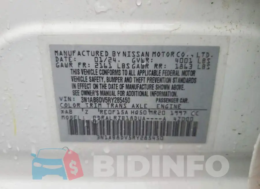 3N1AB8DV5RY285450 Photo# 12