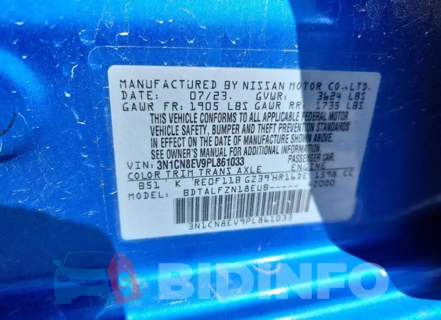 3N1CN8EV9PL861033 Photo# 12