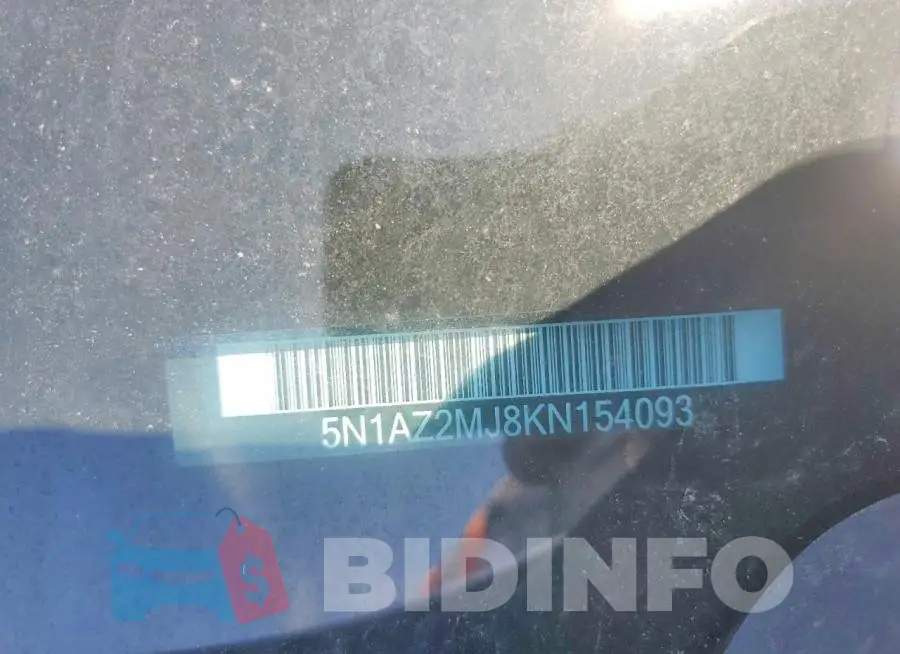 5N1AZ2MJ8KN154093 Photo# 14