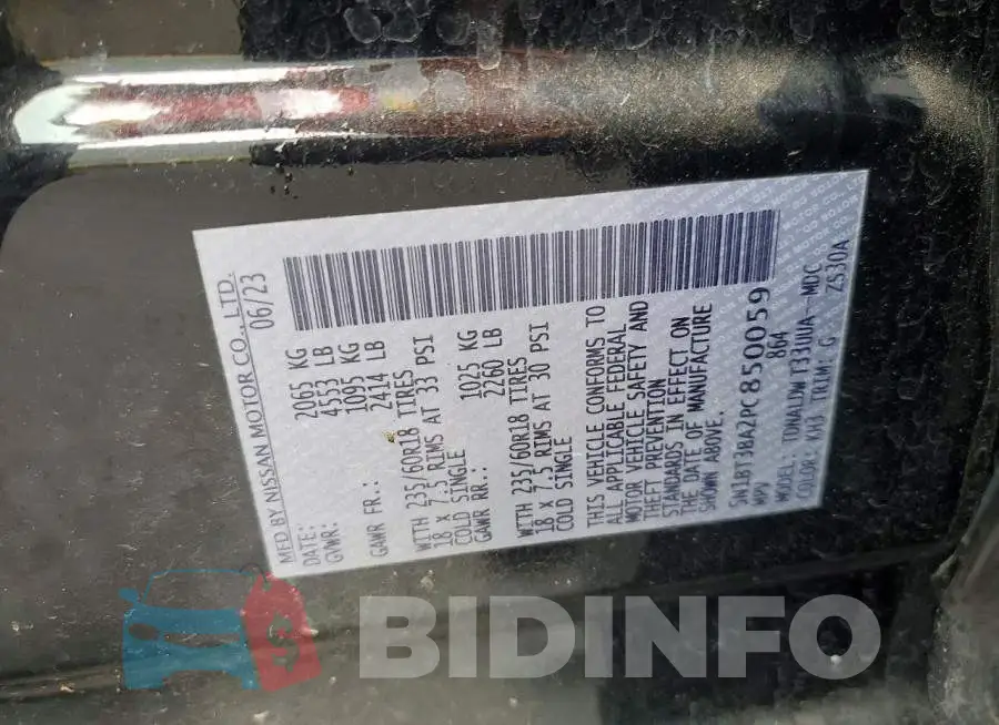 5N1BT3BA2PC850059 Photo# 12