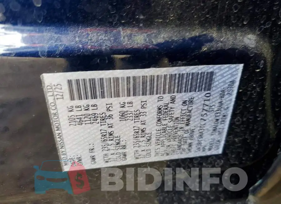 5N1BT3BA3TC757710 Photo# 12