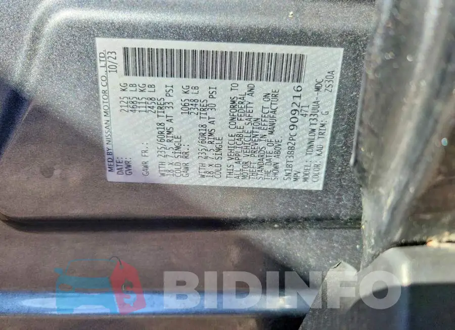 5N1BT3BB2PC909216 Photo# 12