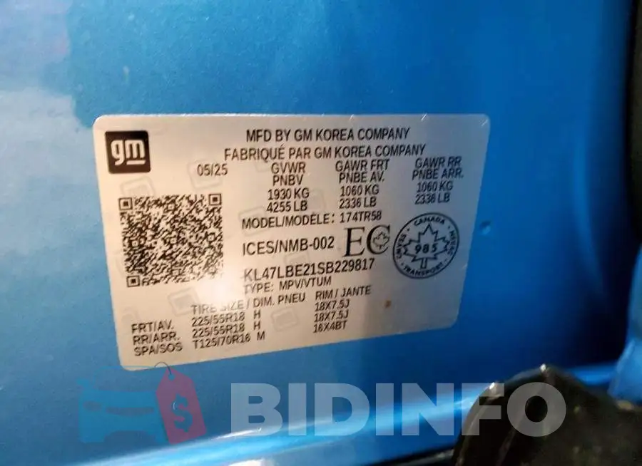 KL47LBE21SB229817 Photo# 14