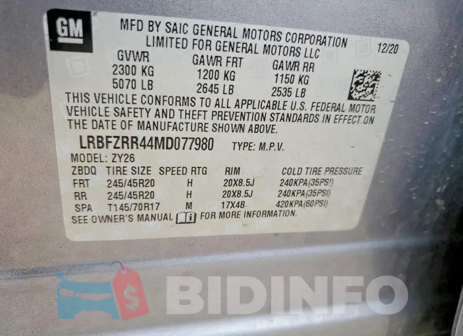 LRBFZRR44MD077980 Photo# 13