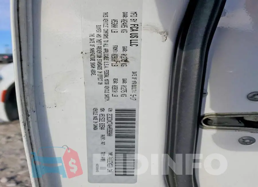 2C3CDXCT4HH598900 Photo# 13