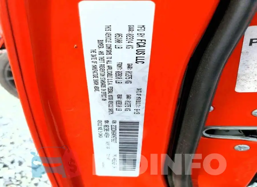 2C3CDXHG4KH676627 Photo# 12