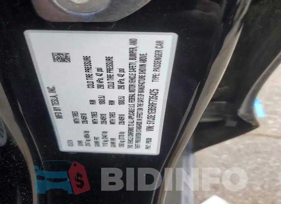 5YJ3E1EB5RF735425 Photo# 12