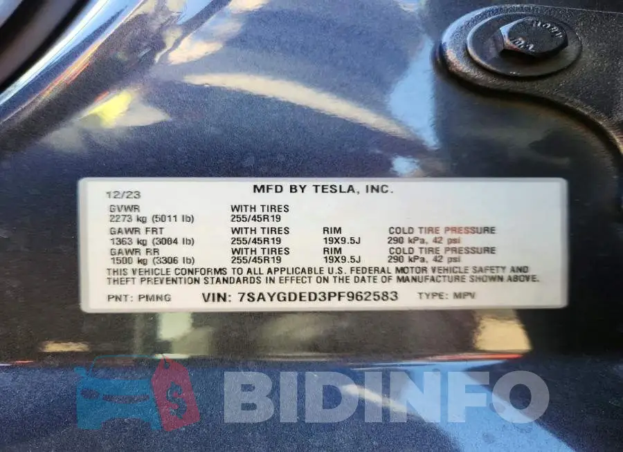 7SAYGDED3PF962583 Photo# 13