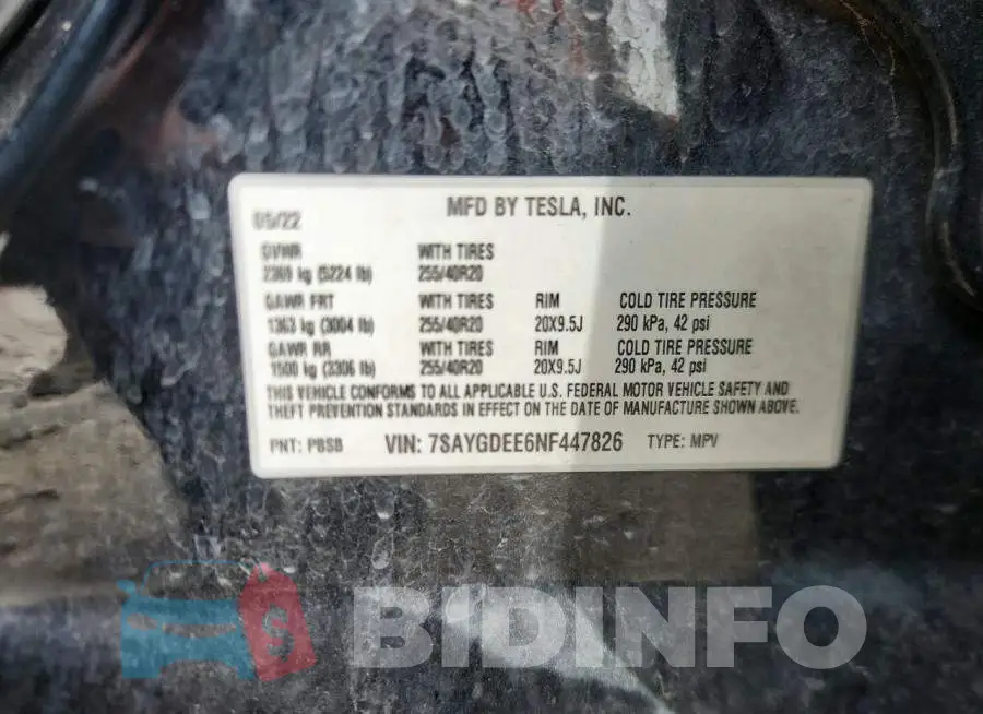 7SAYGDEE6NF447826 Photo# 13