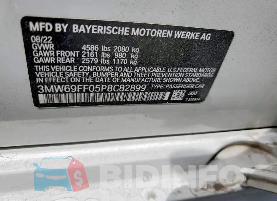 3MW69FF05P8C82899 Photo# 12