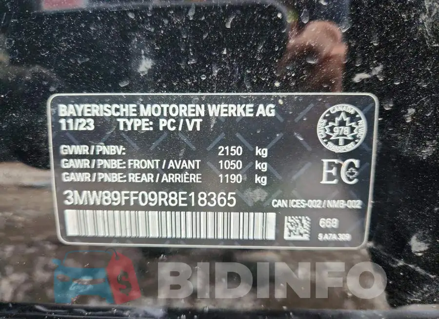 3MW89FF09R8E18365 Photo# 13