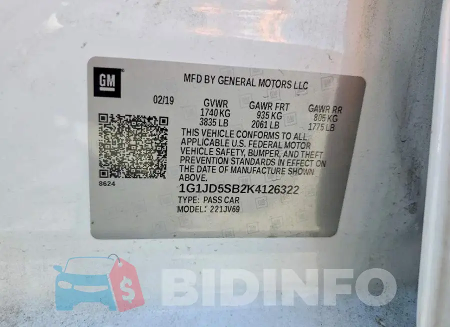 1G1JD5SB2K4126322 Photo# 13
