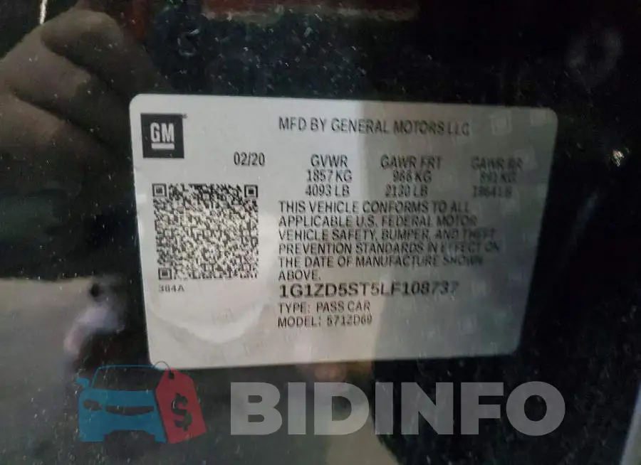 1G1ZD5ST5LF108737 Photo# 13