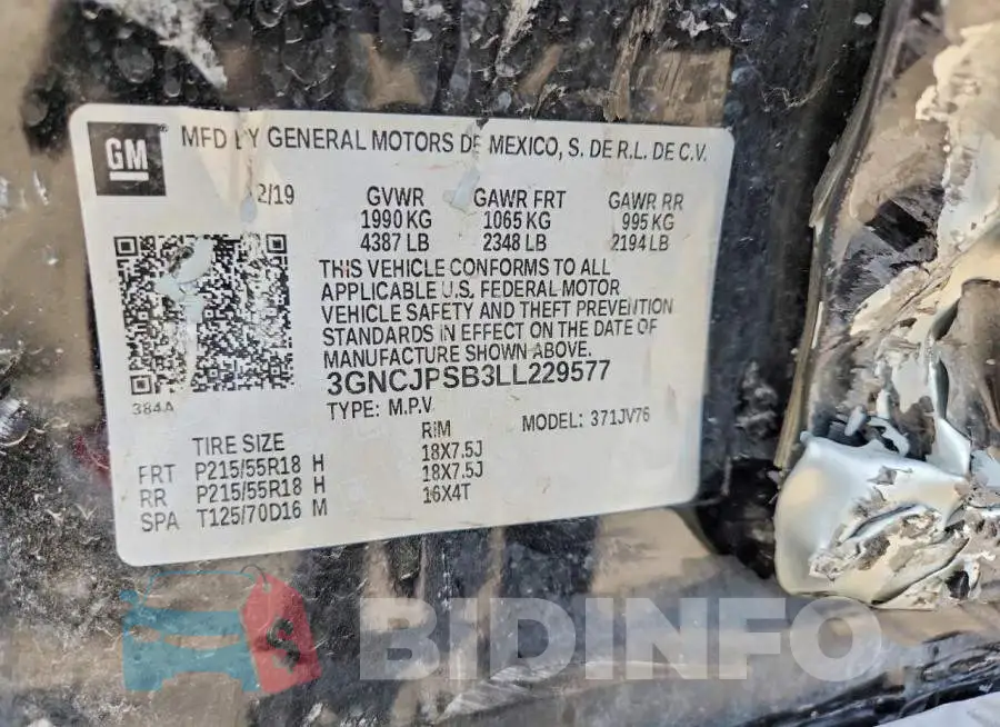 3GNCJPSB3LL229577 Photo# 13