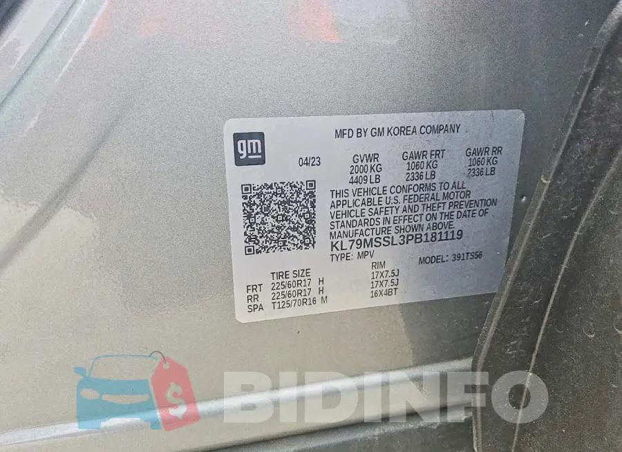 KL79MSSL3PB181119 Photo# 13